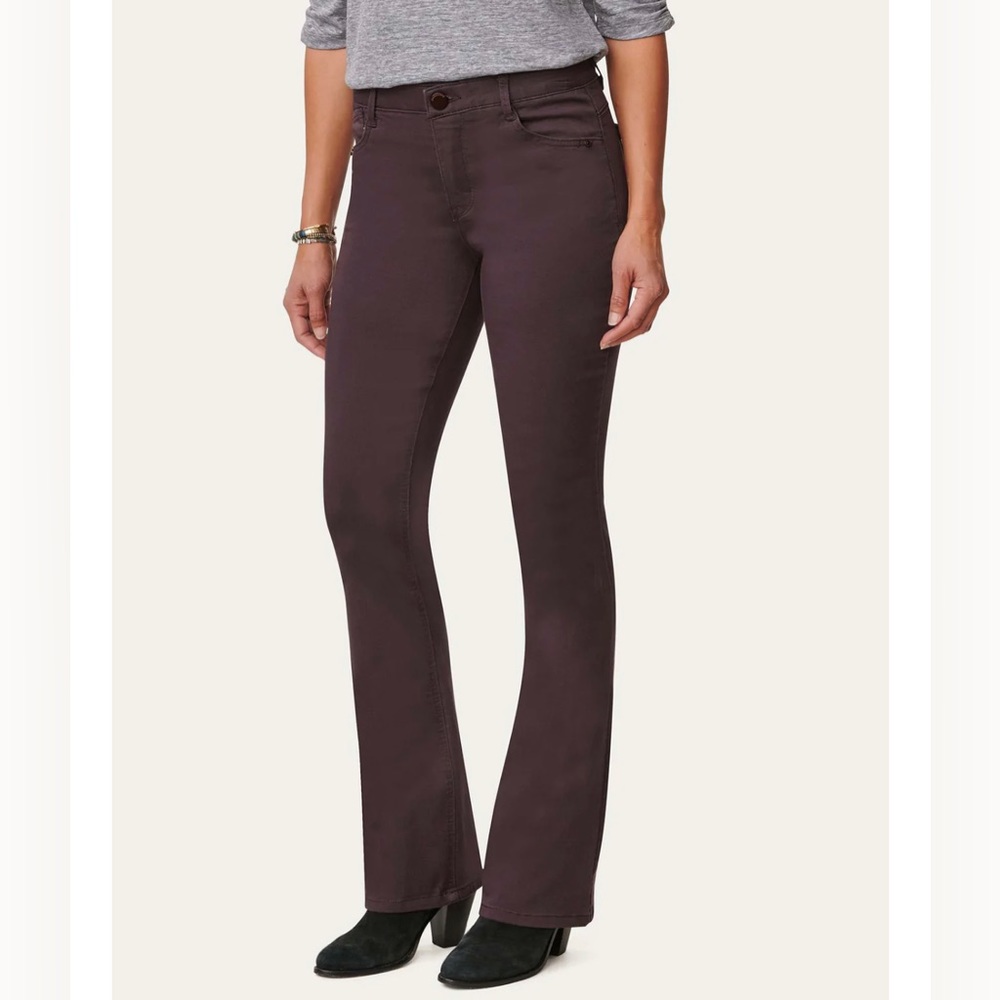 Democracy Malbec(plum) Itty Bitty Boot, High Rise Pant